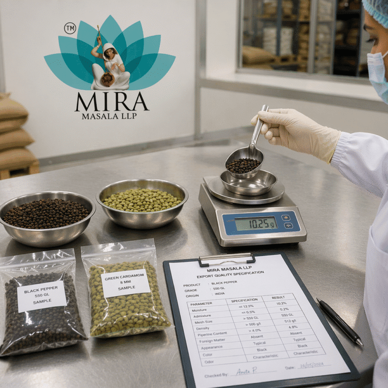 mira masala samples